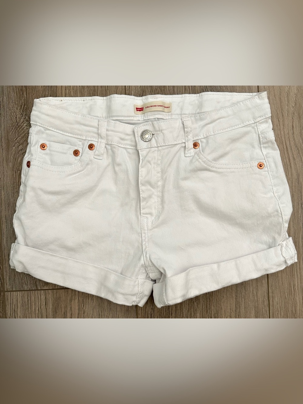 Levi’s Girls Girlfriend Denim Shorts